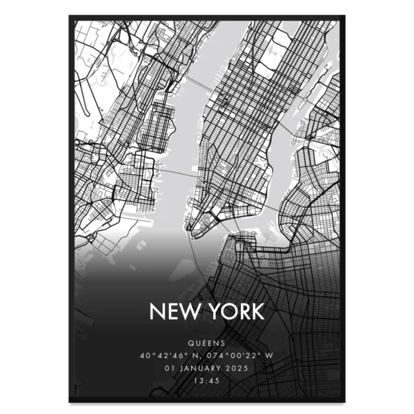 City map poster product