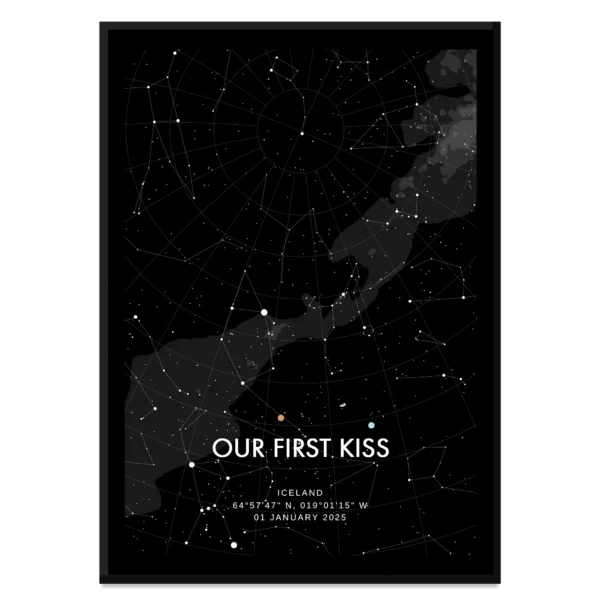 Star map poster product