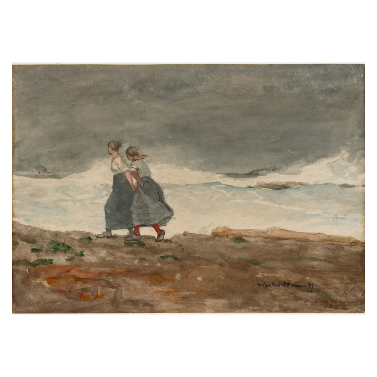 Winslow Homer Danger poster