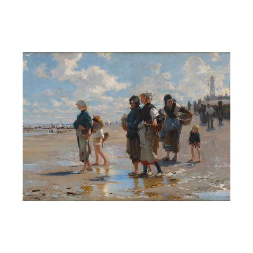 John Singer Sargent En route pour la pêche (Setting Out to Fish) poster