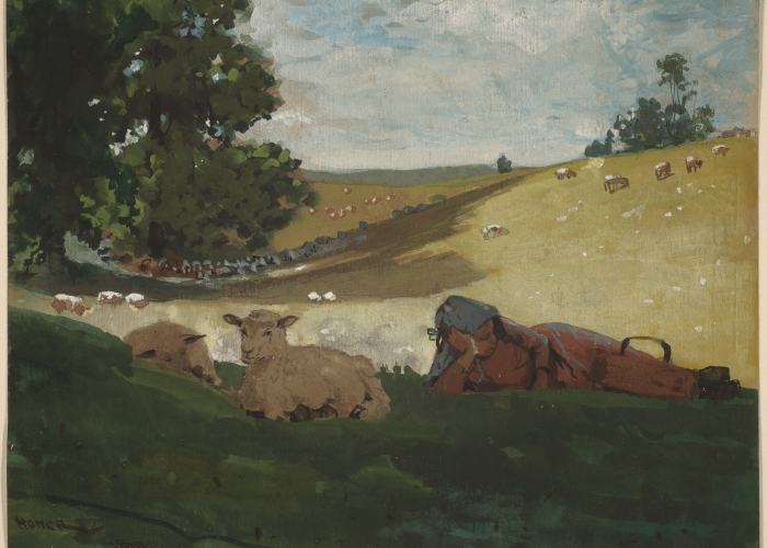 Winslow Homer Warm Afternoon poster