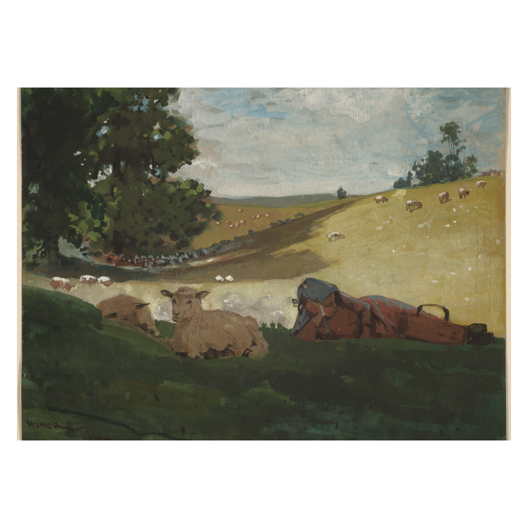 Winslow Homer Warm Afternoon poster