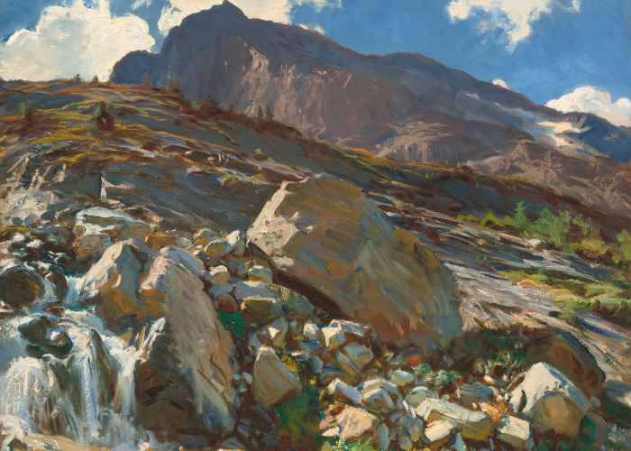 John Singer Sargent Simplon Pass by John Singer Sargent poster