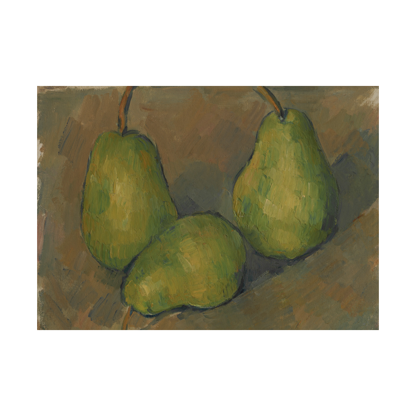 Paul Cezanne Three Pears poster