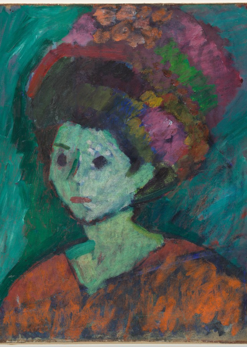 Alexej von Jawlensky Portrait of a Woman poster