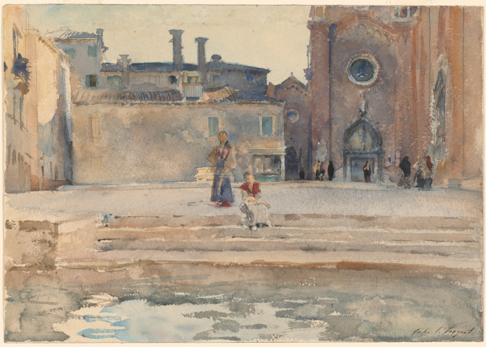 John Singer Sargent Campo dei Frari, Venice poster
