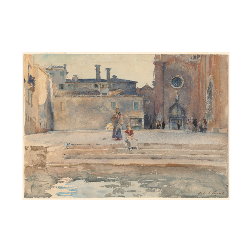 John Singer Sargent Campo dei Frari, Venice poster