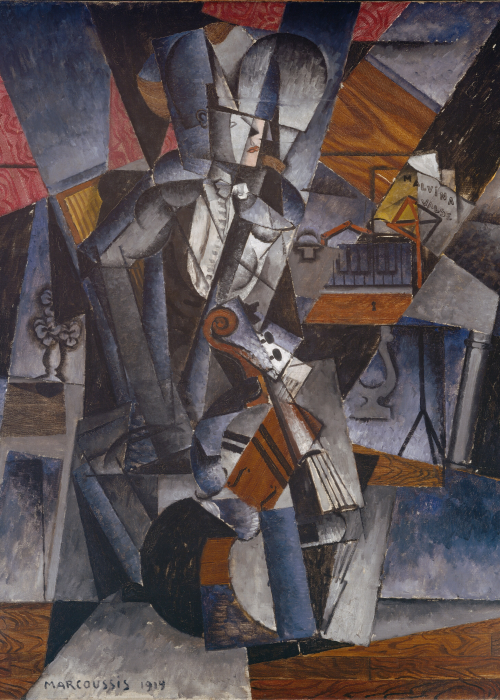 Louis Casimir Ladislas Marcoussis The Musician by Louis Casimir Ladislas Marcoussis poster