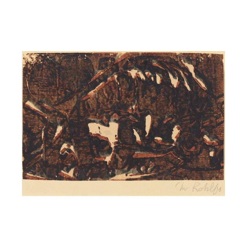 Christian Rohlfs The Beast poster