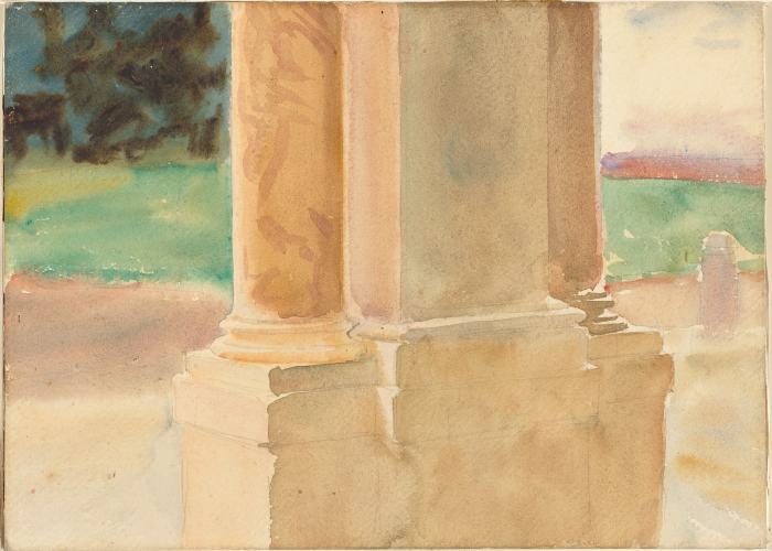 John Singer Sargent Frascati, Architectural Study poster