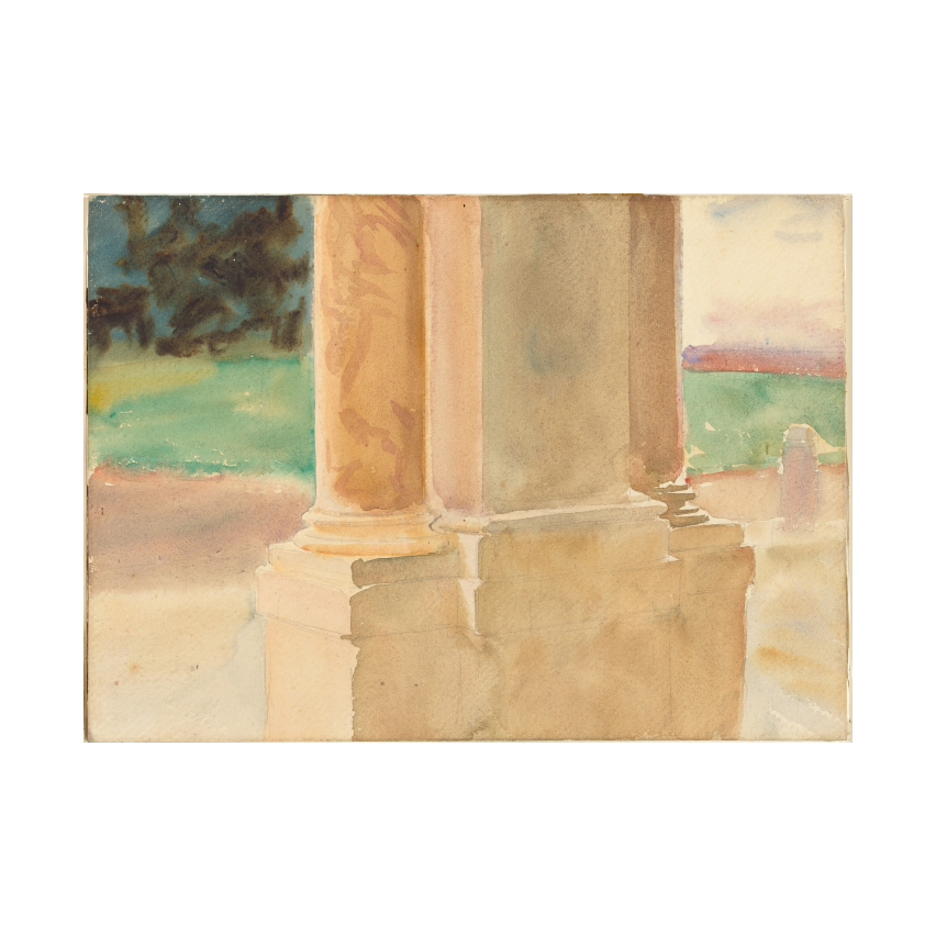 John Singer Sargent Frascati, Architectural Study poster