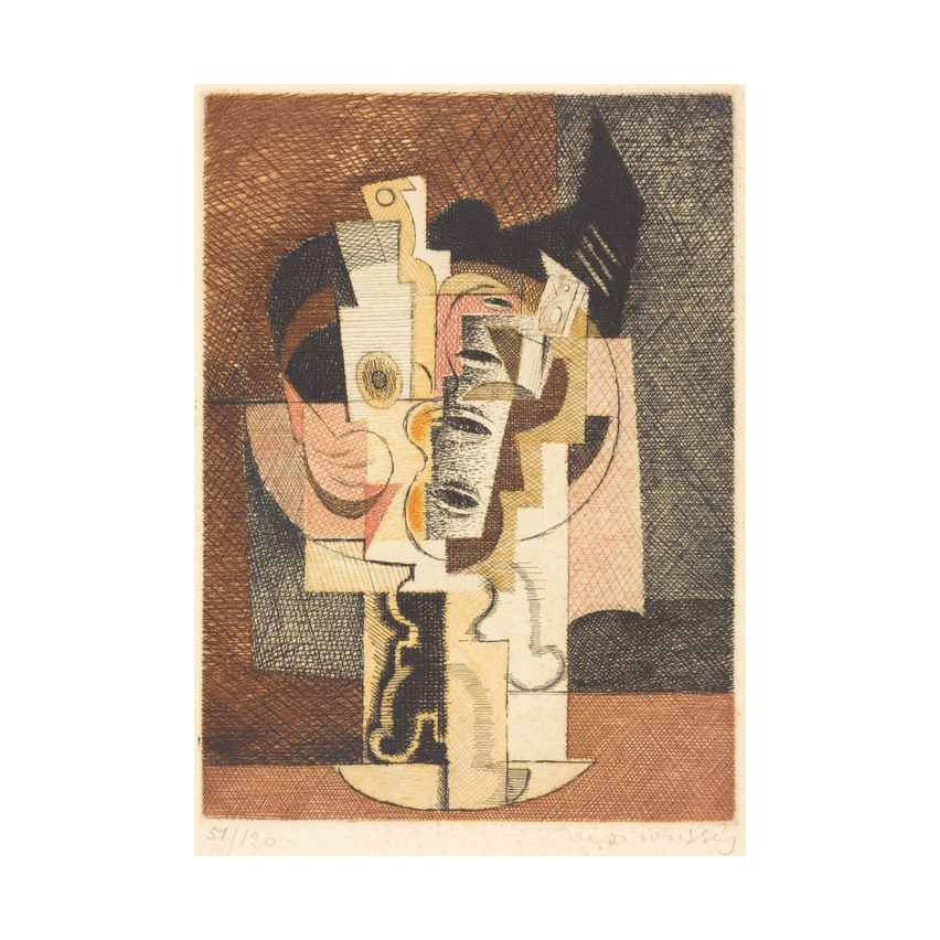 Louis Casimir Ladislas Marcoussis Table (La Table) poster