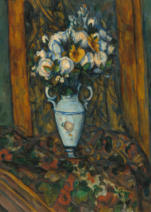 Paul Cezanne Vase of Flowers poster