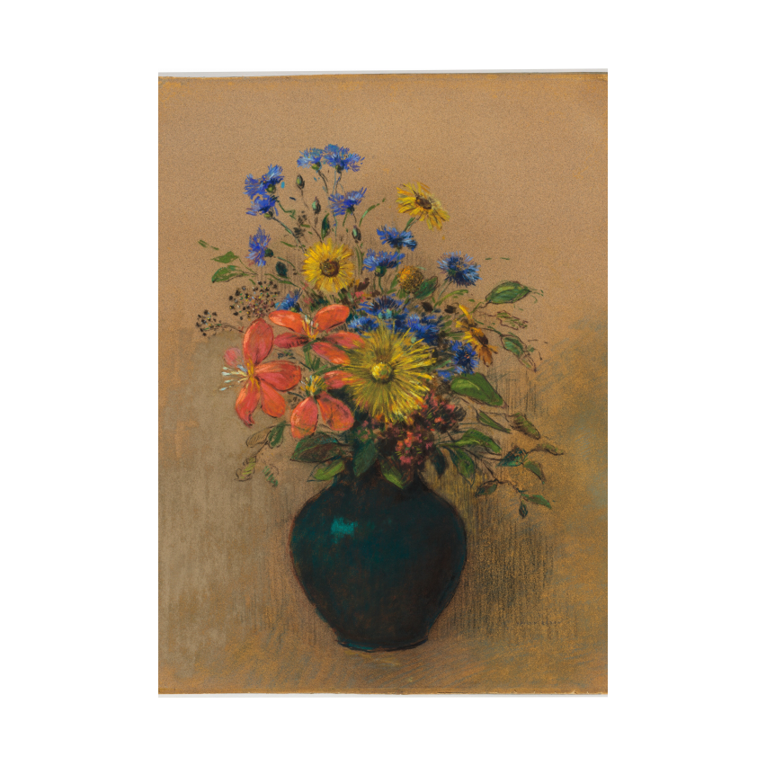 Odilon Redon Wildflowers poster