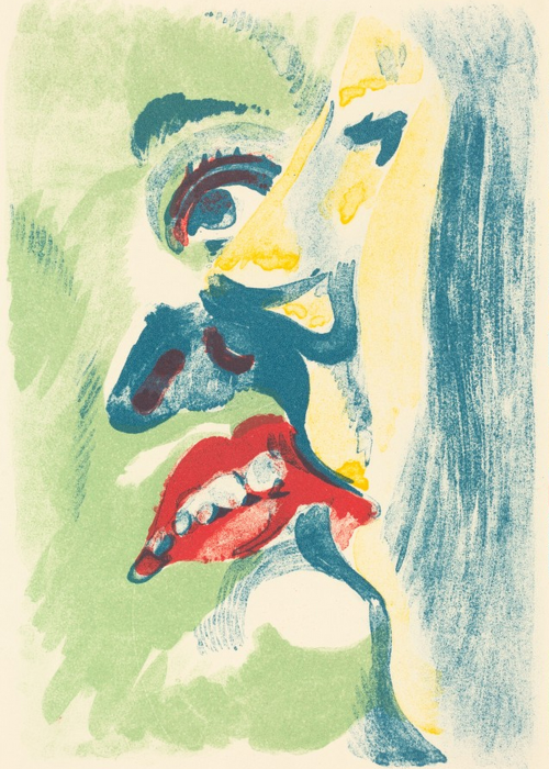 Robert Delaunay Les Amoureux de Paris poster