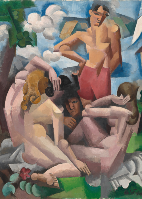 Roger de La Fresnaye The Bathers poster