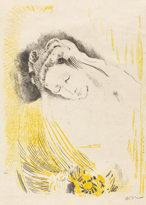 Odilon Redon, Auguste Clot La Sulamite (The Shulamite) poster