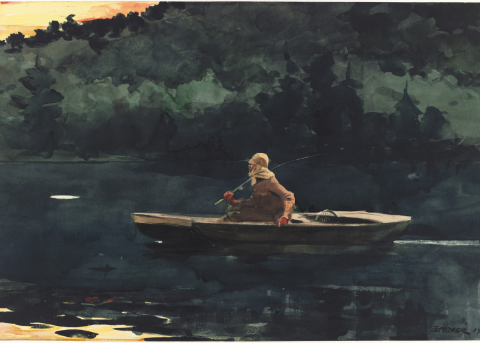 Winslow Homer The Rise poster