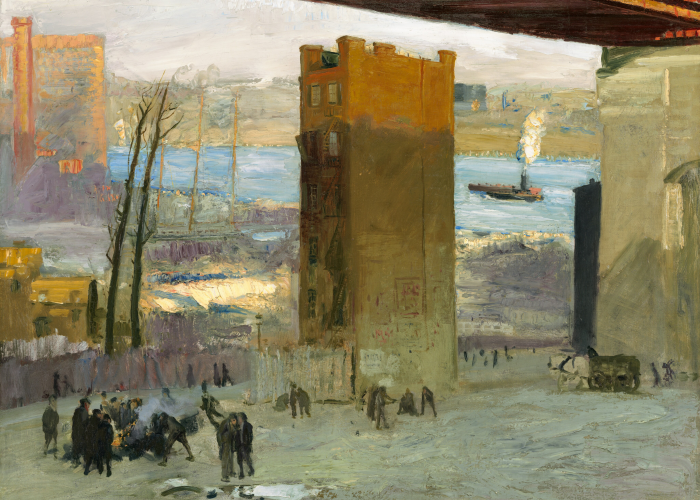 George Bellows The Lone Tenement poster