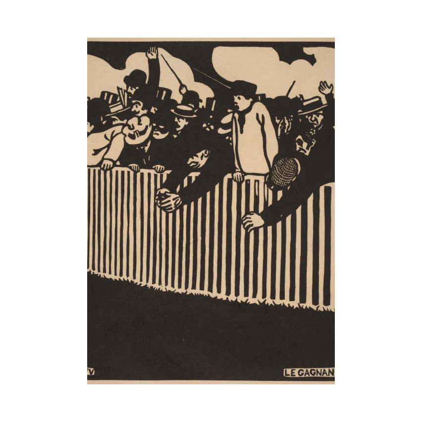 Ambroise Vollard, Félix Vallotton, Auguste Clot Le Gagnant (The Winner) poster