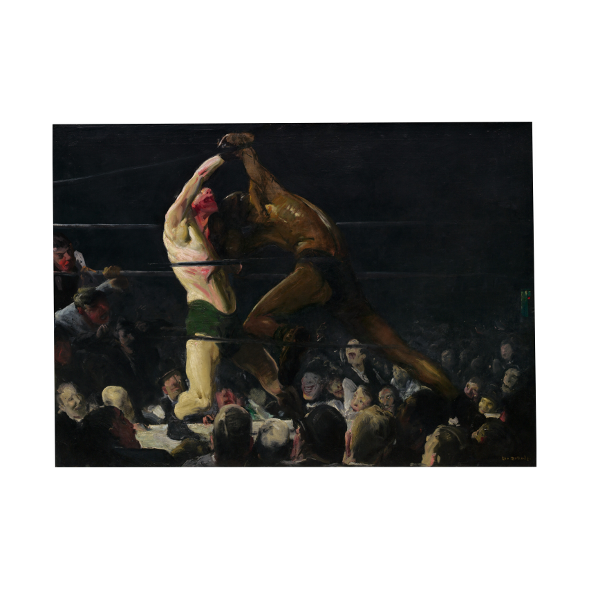 George Bellows Both Members of This Club poster