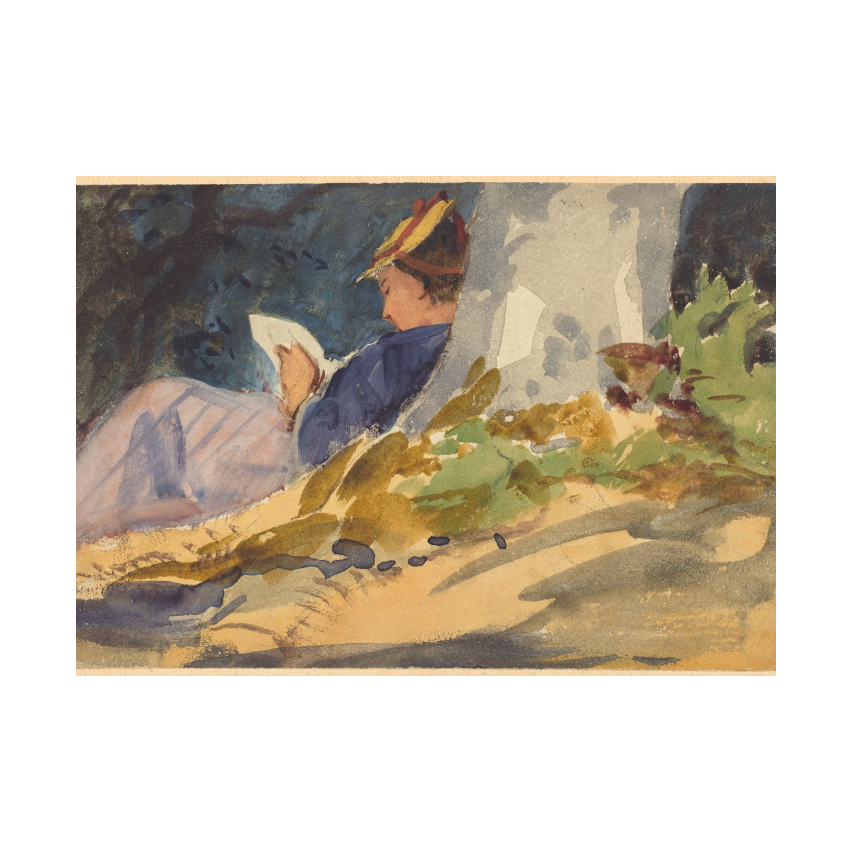 John Singer Sargent Resting poster