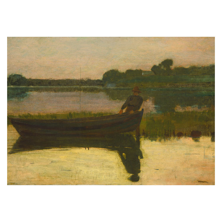 Winslow Homer Sunset poster