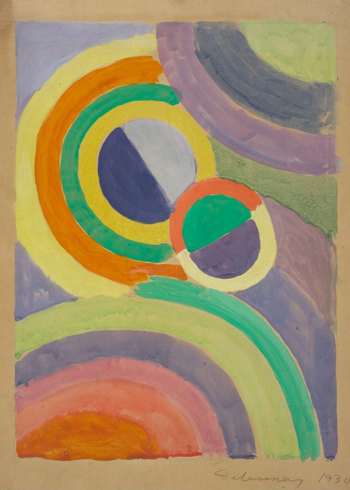 Robert Delaunay Composition poster