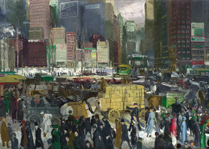George Bellows New York poster