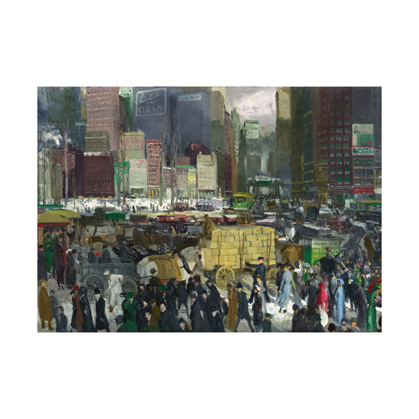 George Bellows New York poster