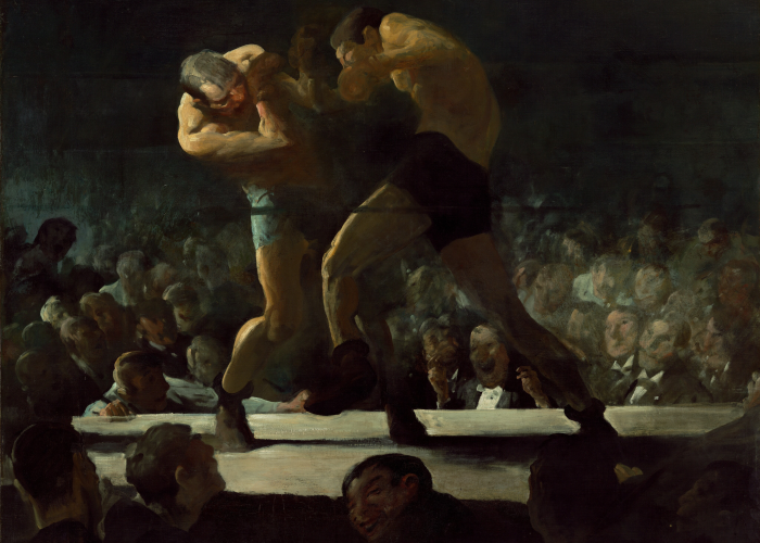 George Bellows Club Night poster