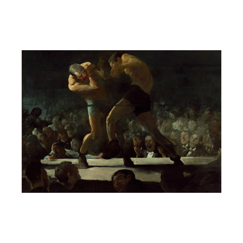 George Bellows Club Night poster