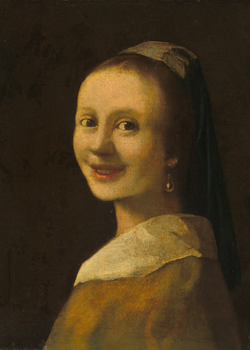 Anonymous Artist The Smiling Girl poster