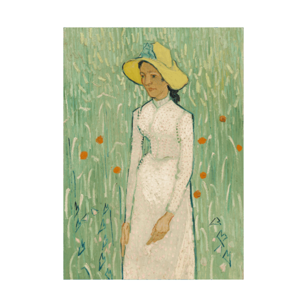 Vincent van Gogh Girl in White poster