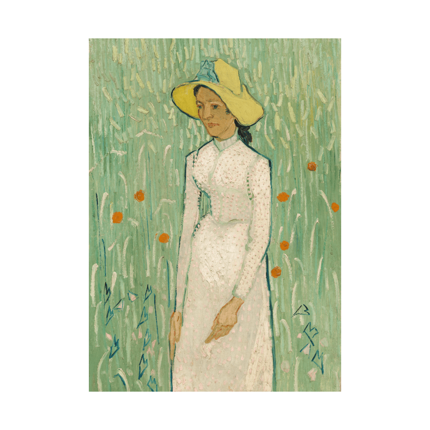 Vincent van Gogh Girl in White poster