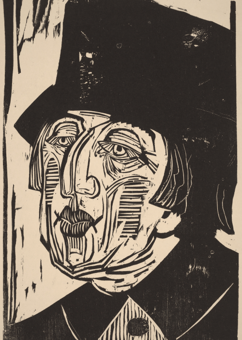 Ernst Ludwig Kirchner Annette Kolb poster