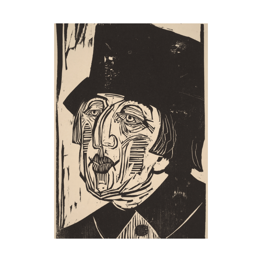 Ernst Ludwig Kirchner Annette Kolb poster