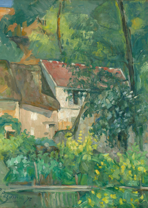 Paul Cezanne House of Père Lacroix poster