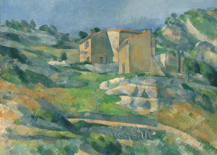 Paul Cezanne Houses in Provence: The Riaux Valley near L'Estaque poster