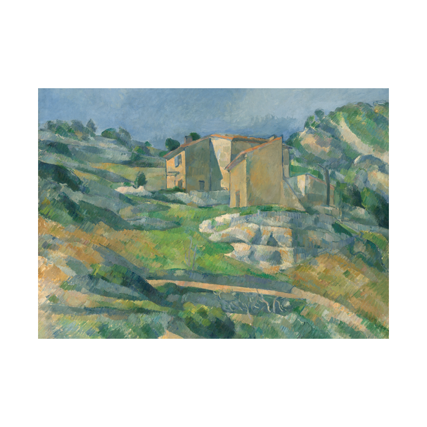 Paul Cezanne Houses in Provence: The Riaux Valley near L'Estaque poster