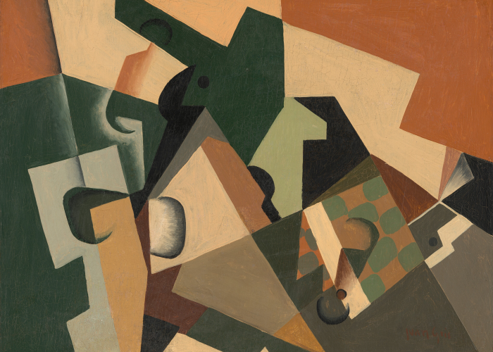 Juan Gris Glass and Checkerboard by Juan Gris poster