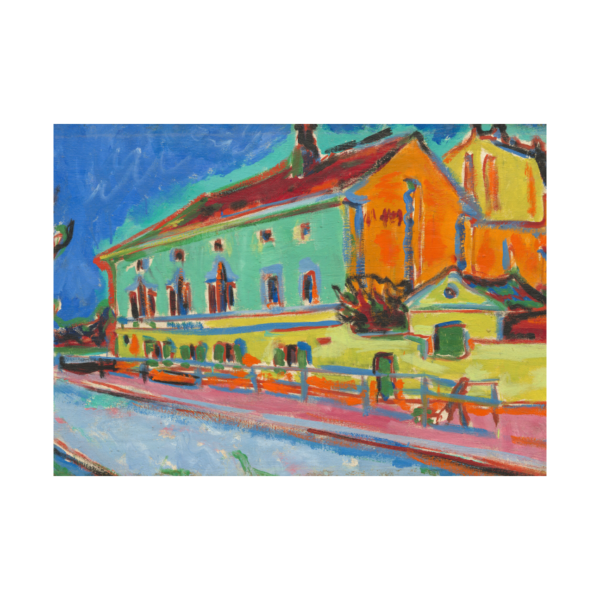 Ernst Ludwig Kirchner Dance Hall Bellevue [obverse] by Ernst Ludwig Kirchner poster