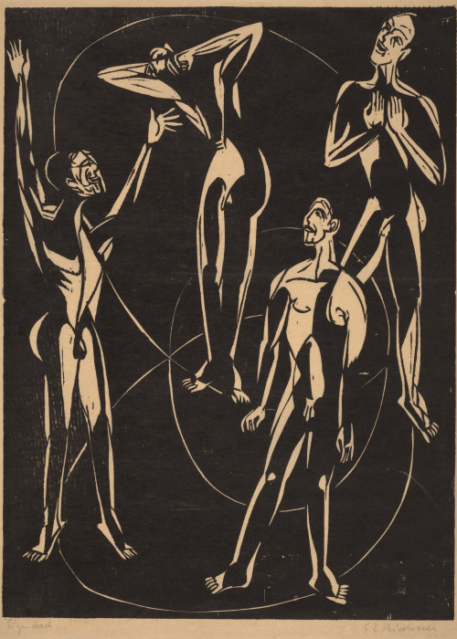 Ernst Ludwig Kirchner Feelings poster