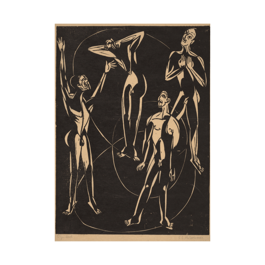 Ernst Ludwig Kirchner Feelings poster