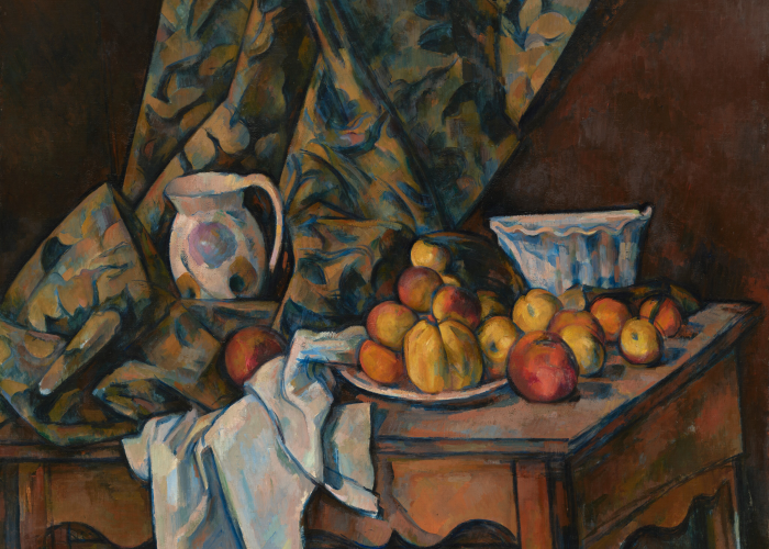 Paul Cezanne Still Life with Apples and Peaches poster