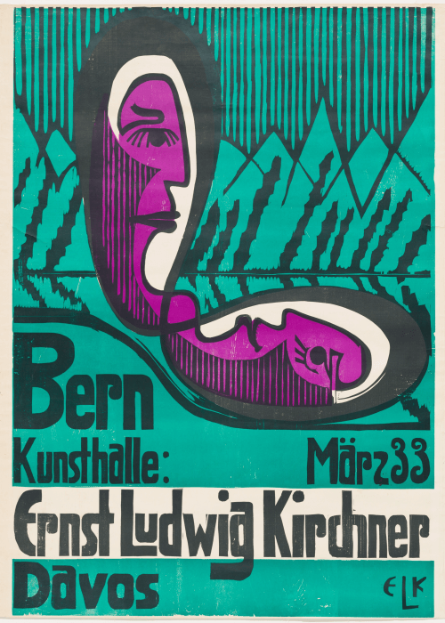Ernst Ludwig Kirchner Bern Kunsthalle: März 33: Ernst Ludwig Kirchner: Davos poster