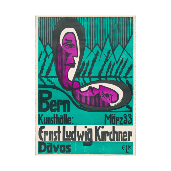 Ernst Ludwig Kirchner Bern Kunsthalle: März 33: Ernst Ludwig Kirchner: Davos poster