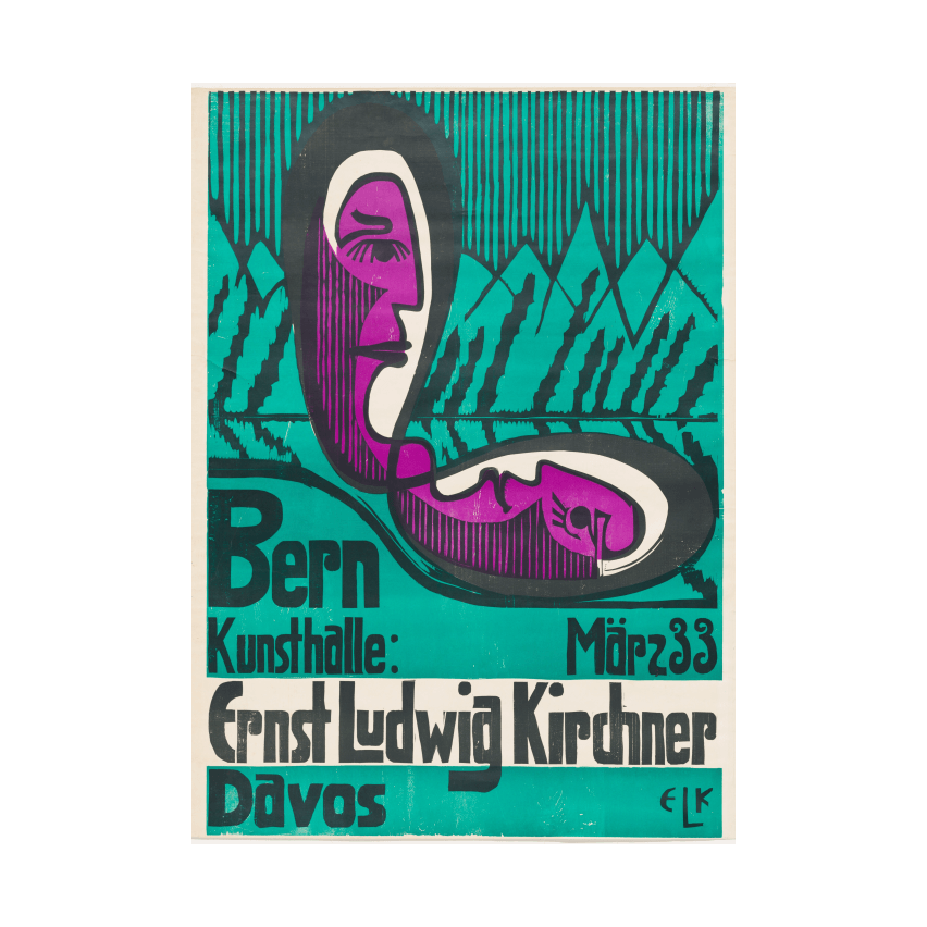 Ernst Ludwig Kirchner Bern Kunsthalle: März 33: Ernst Ludwig Kirchner: Davos poster